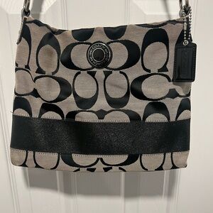 Coach signature cross body